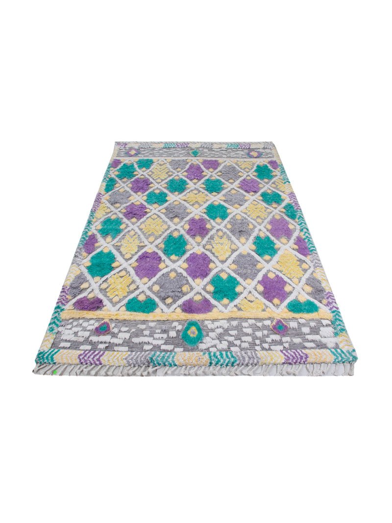 Designerski dywan - 240 x 167 cm - karmelowy