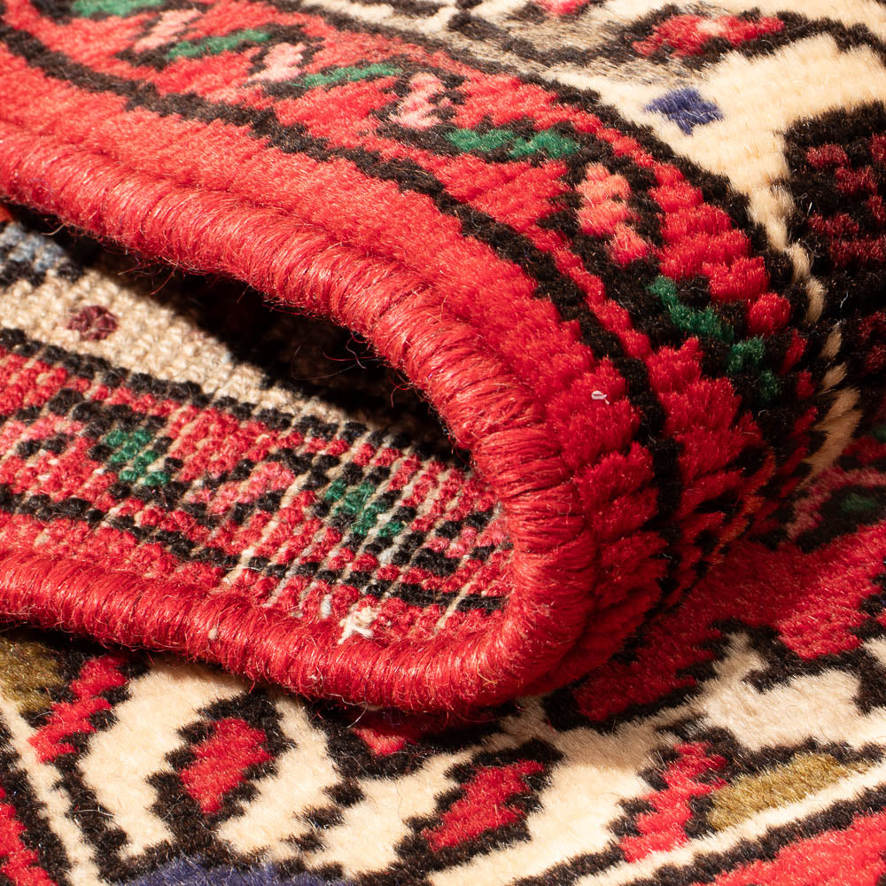 Perski dywan - Nomadyczny - 97 x 66 cm - czerwony