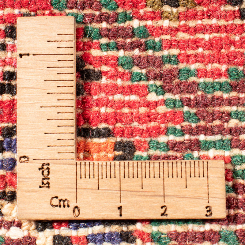 Perski dywan - Nomadyczny - 97 x 66 cm - czerwony