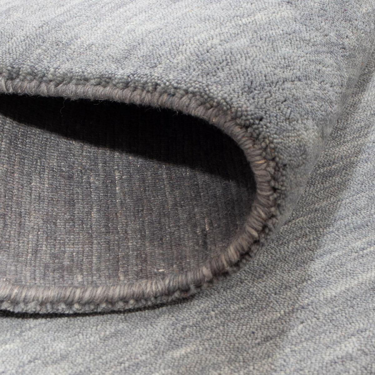 Dywan Gabbeh - Loribaft Indus kwadratowy  - 200 x 200 cm - jasnoszary