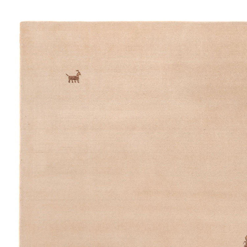 Dywan Gabbeh - Miękki kwadratowy  - 250 x 250 cm - beżowy