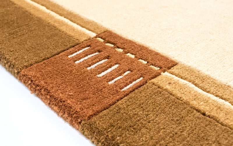 Dywan z Nepalu - 197 x 144 cm - beżowy