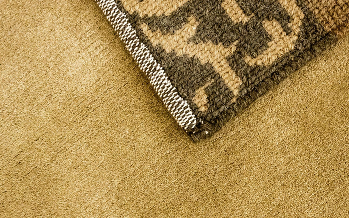 Dywan z Nepalu - 198 x 144 cm - brązowy