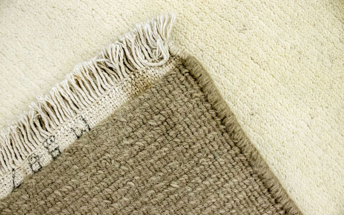 Dywan z Nepalu - 200 x 142 cm - beżowy