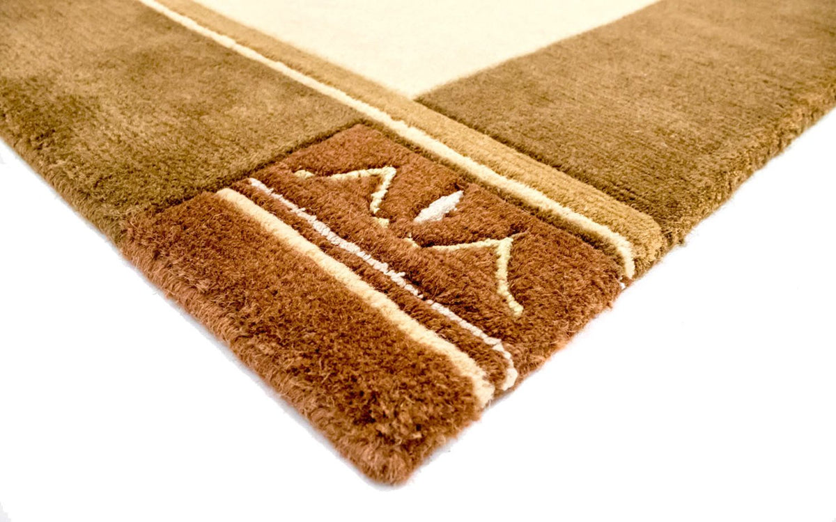 Dywan z Nepalu - 197 x 143 cm - beżowy