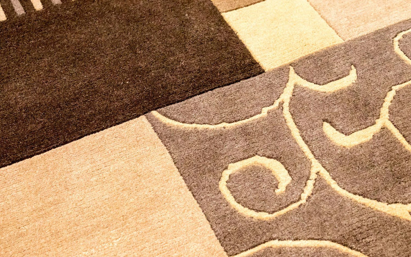 Dywan z Nepalu - 197 x 144 cm - wielokolorowy