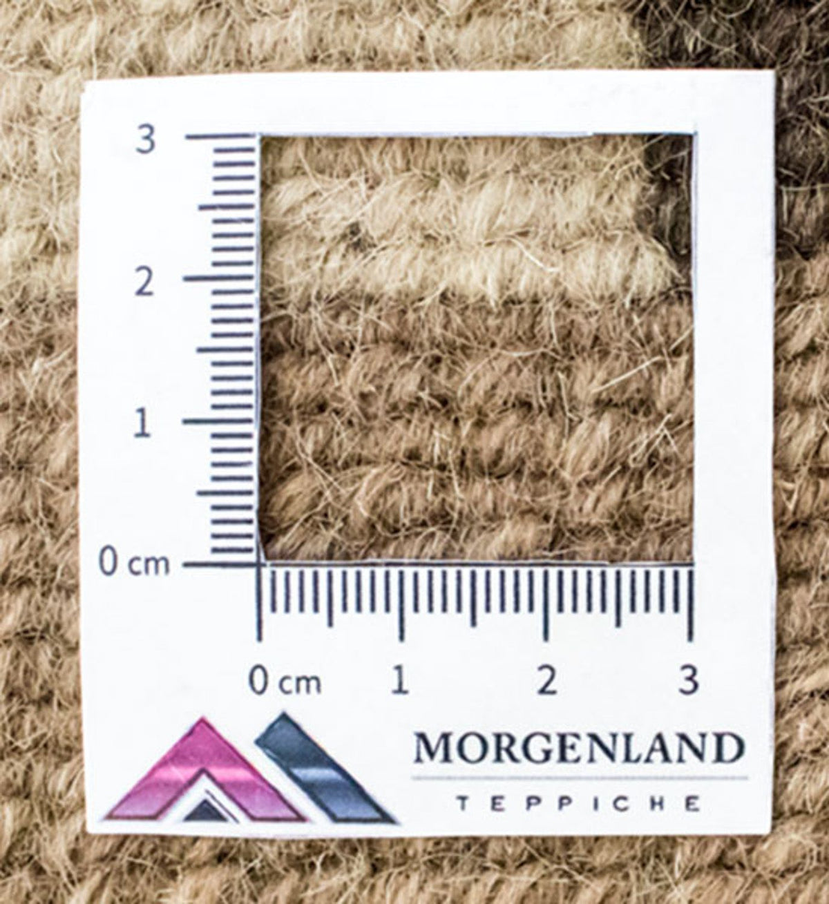 Dywan z Nepalu - 201 x 141 cm - brązowy