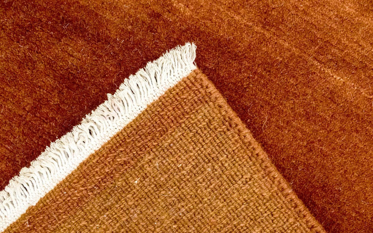 Dywan z Nepalu - 200 x 144 cm - brązowy