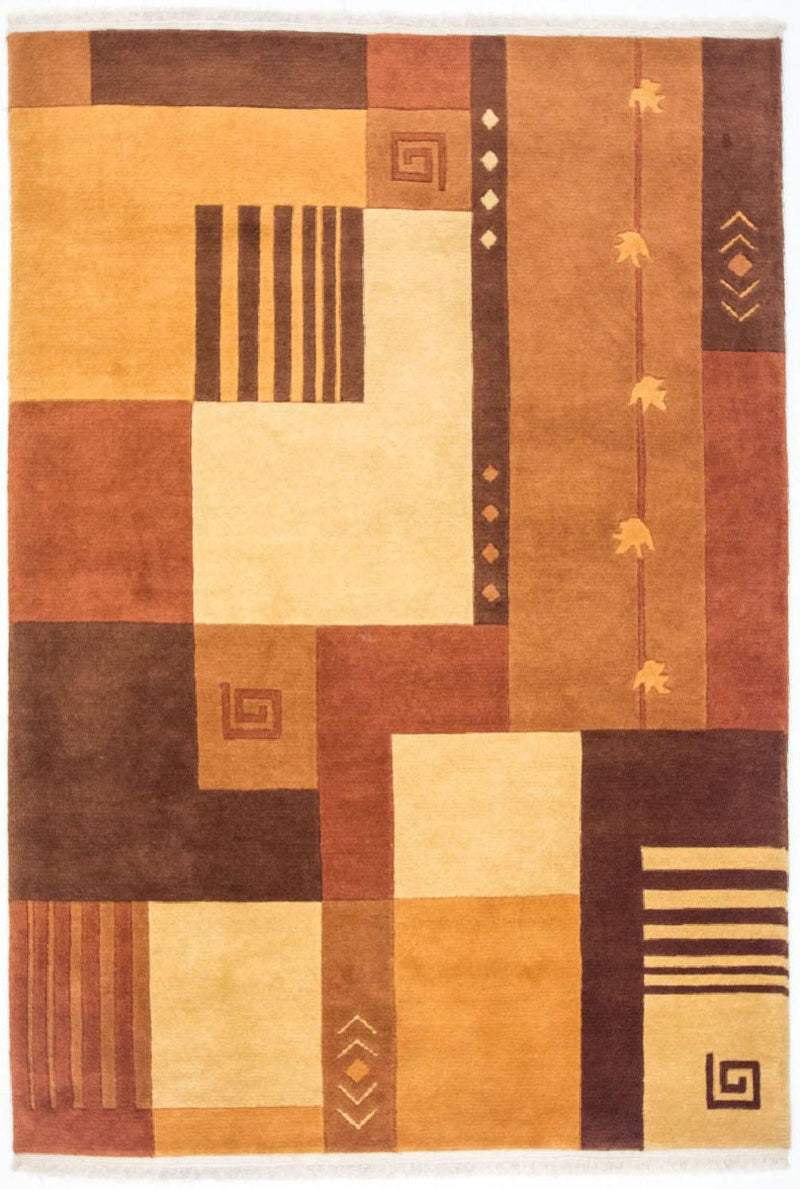 Dywan z Nepalu - 184 x 120 cm - wielokolorowy