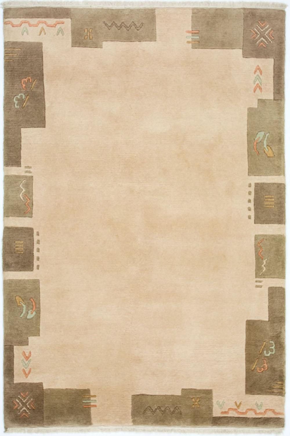 Dywan z Nepalu - 182 x 124 cm - wielokolorowy