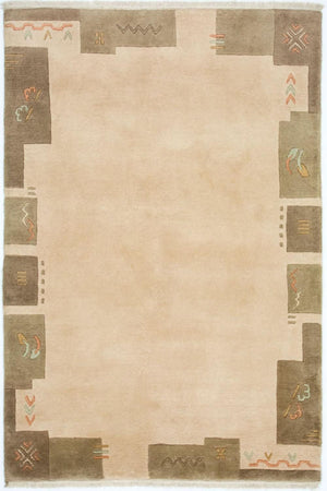 Dywan z Nepalu - 182 x 124 cm - wielokolorowy