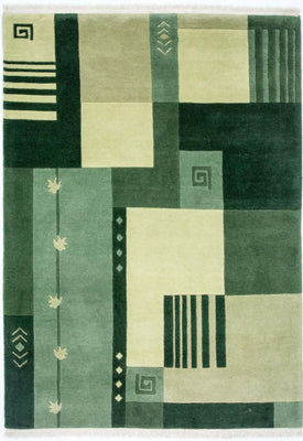 Dywan z Nepalu - 181 x 131 cm - wielokolorowy