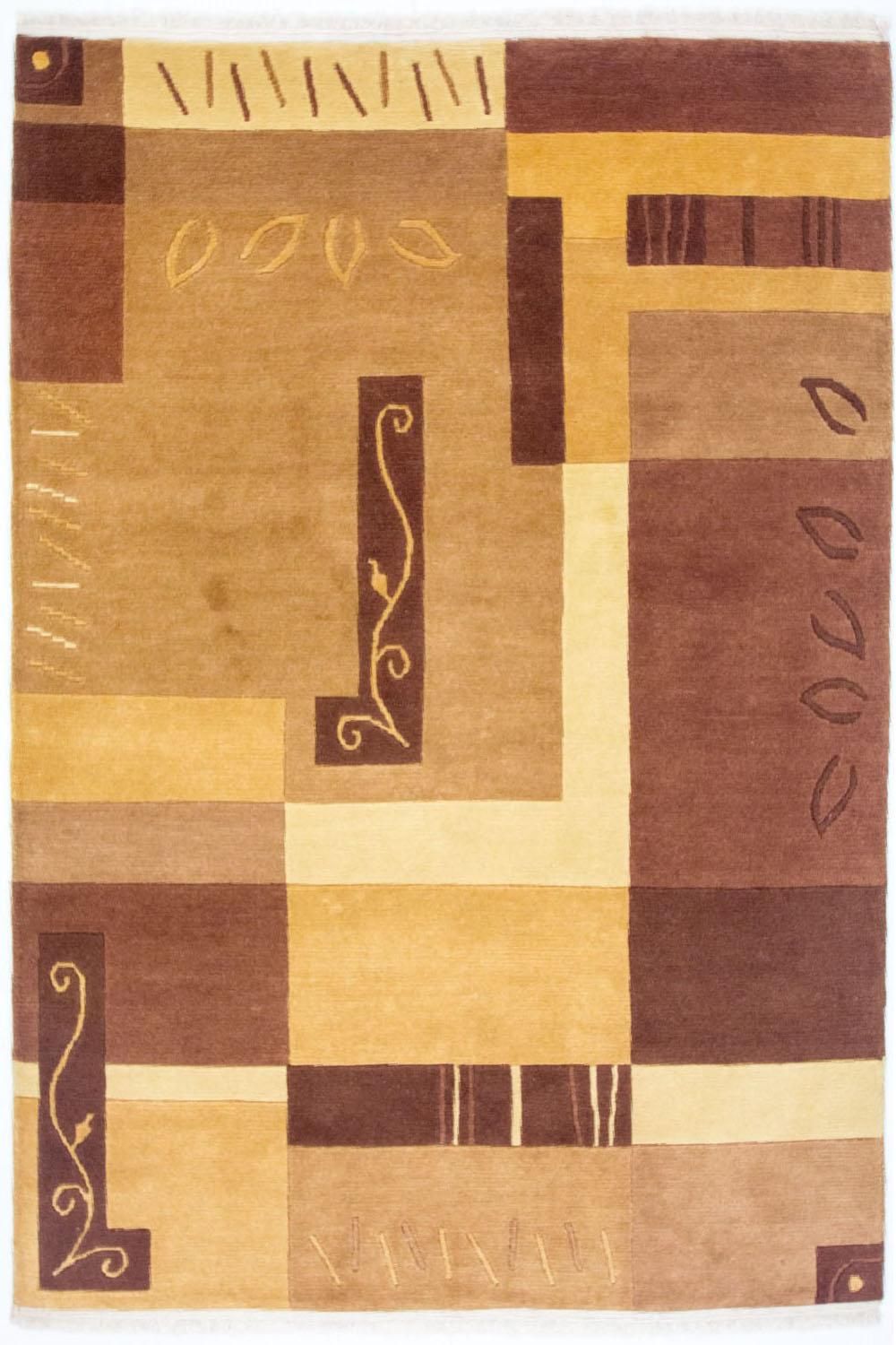 Dywan z Nepalu - 184 x 121 cm - wielokolorowy