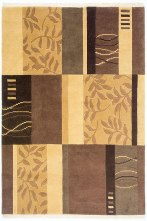 Dywan z Nepalu - 184 x 130 cm - wielokolorowy