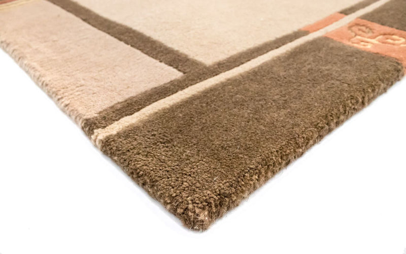 Dywan z Nepalu - 242 x 175 cm - beżowy