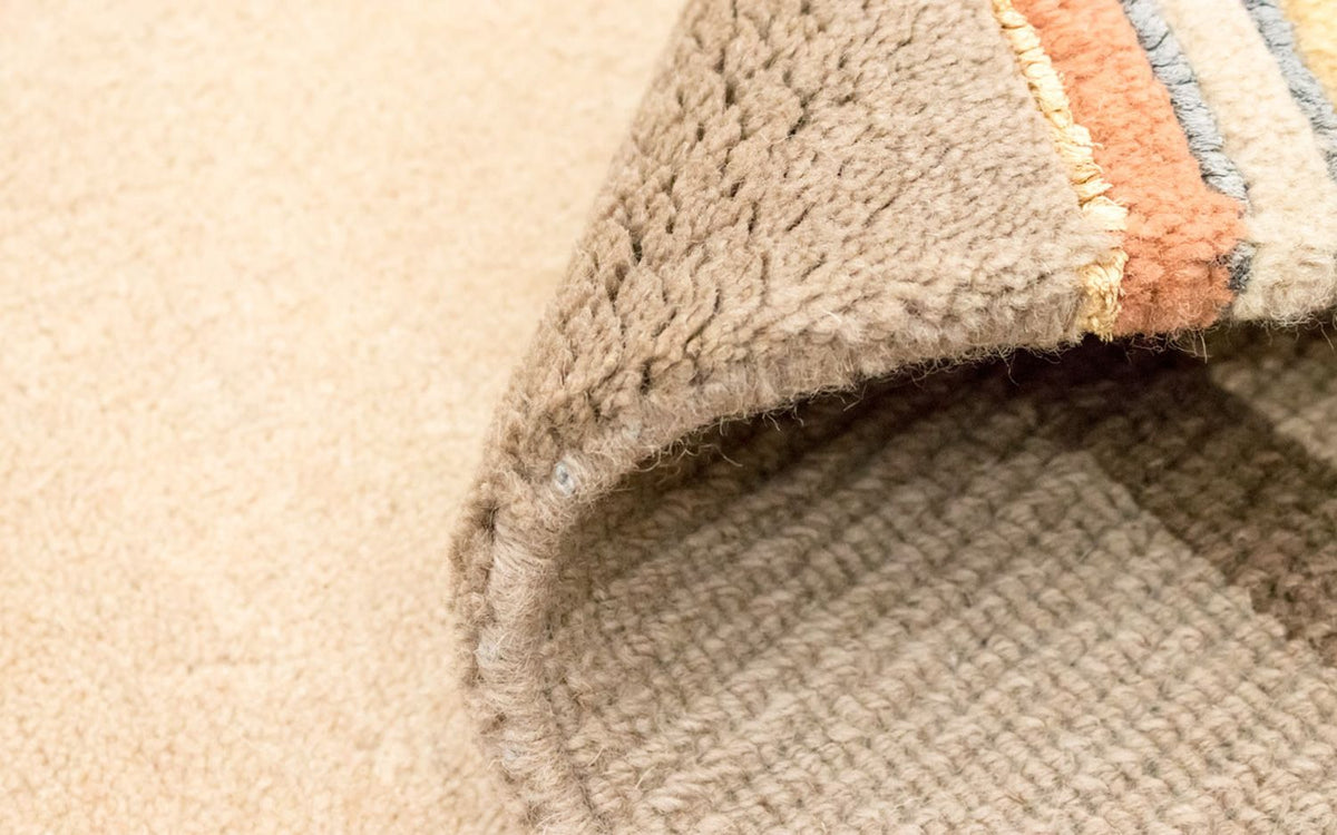 Dywan z Nepalu - 242 x 175 cm - beżowy