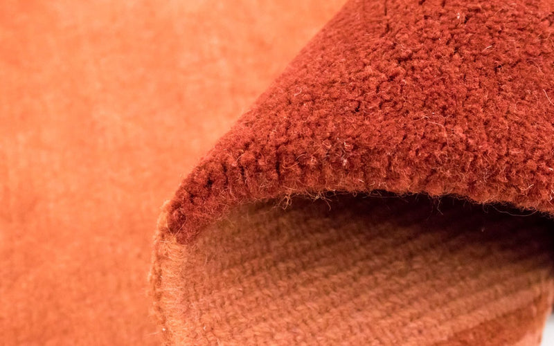 Dywan z Nepalu - 238 x 170 cm - pomarańczowy