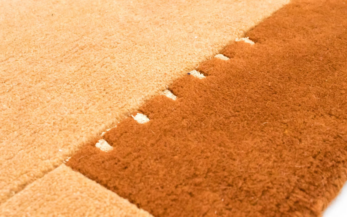 Dywan z Nepalu - 238 x 177 cm - jasnobrązowy