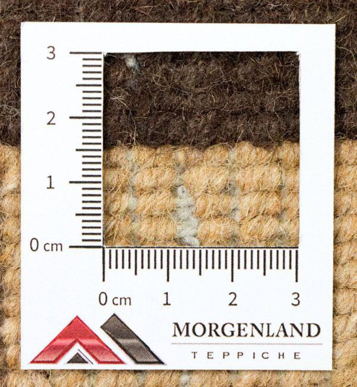 Dywan z Nepalu - 178 x 122 cm - brązowy