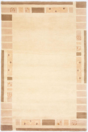 Dywan z Nepalu - 183 x 122 cm - wielokolorowy