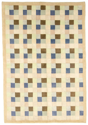 Dywan z Nepalu - 227 x 156 cm - kolorowe