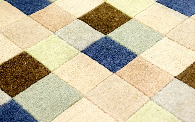 Dywan z Nepalu - 227 x 156 cm - kolorowe