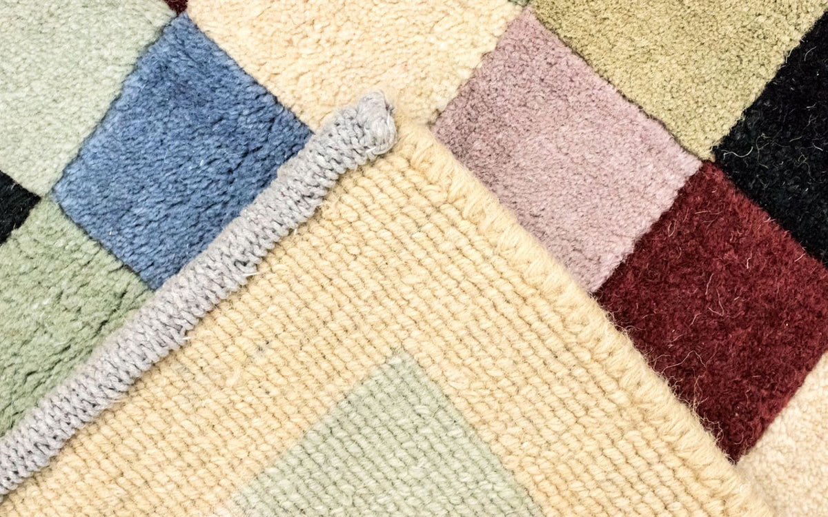 Dywan z Nepalu - 224 x 161 cm - kolorowe