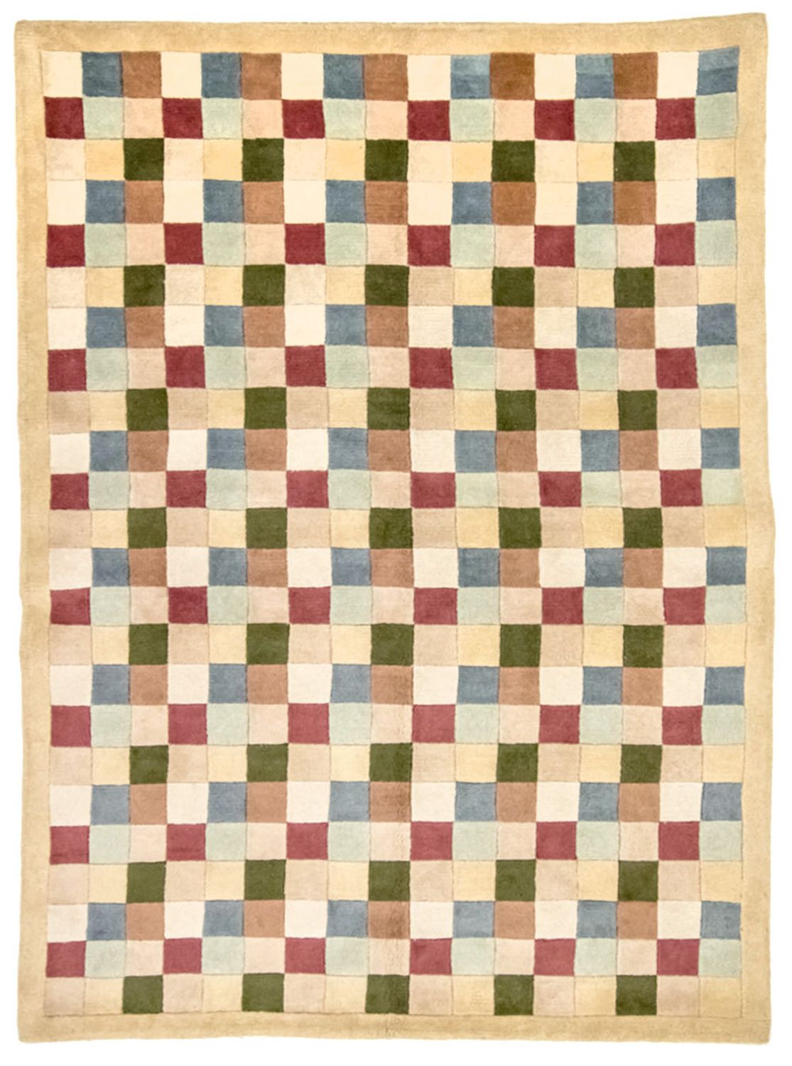 Dywan z Nepalu - 220 x 160 cm - kolorowe