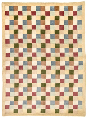 Dywan z Nepalu - 220 x 160 cm - kolorowe