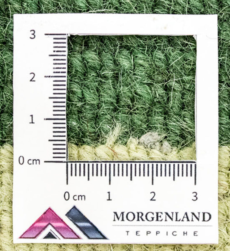 Dywan z Nepalu - 225 x 161 cm - zielona