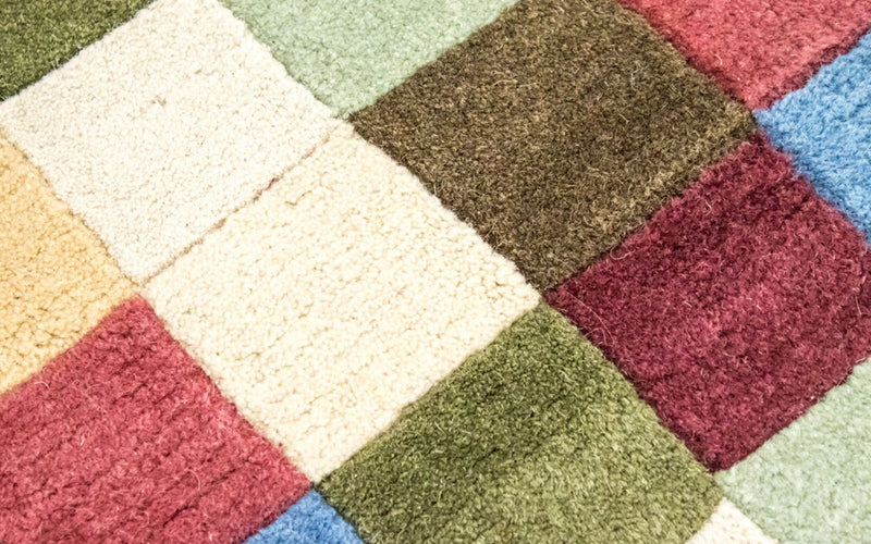 Dywan z Nepalu - 225 x 160 cm - kolorowe