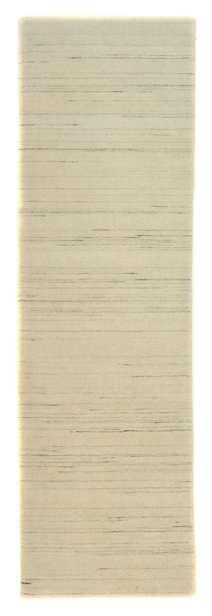 Biegacz Dywan Gabbeh - Indus - 200 x 80 cm - naturalna biel