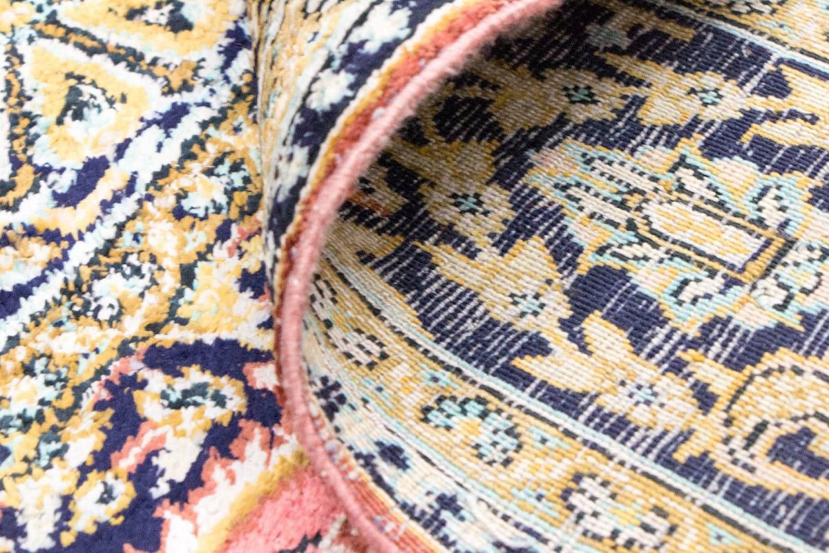 Jedwabny dywan - Kayseri - 169 x 105 cm - różowy