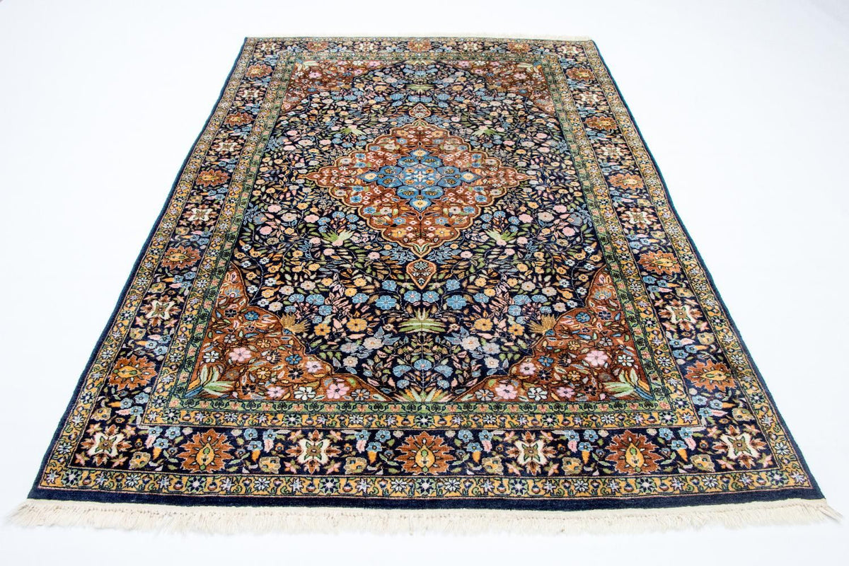 Dywan orientalny - 226 x 140 cm - niebieski