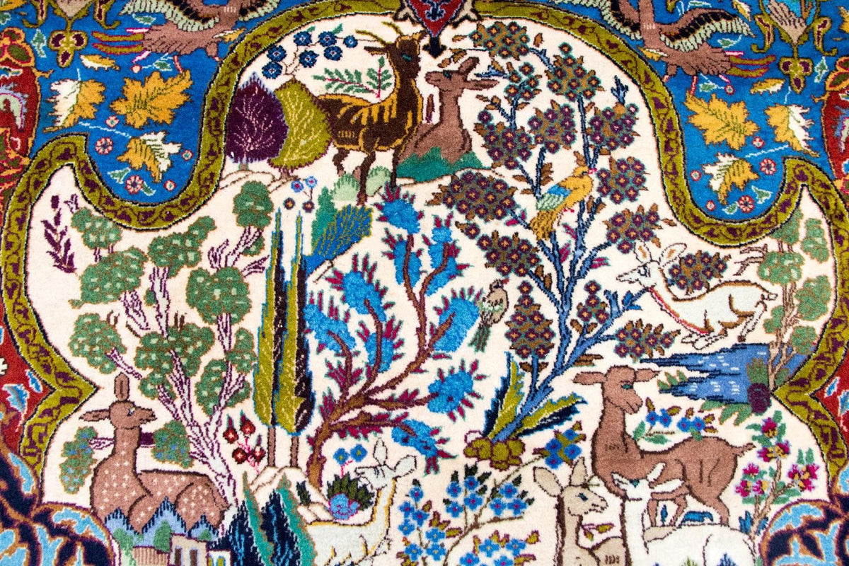 Dywan perski - Klasyczny - 390 x 300 cm - wielokolorowy