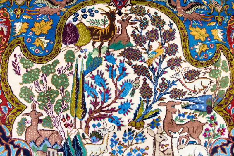 Dywan perski - Klasyczny - 390 x 300 cm - wielokolorowy