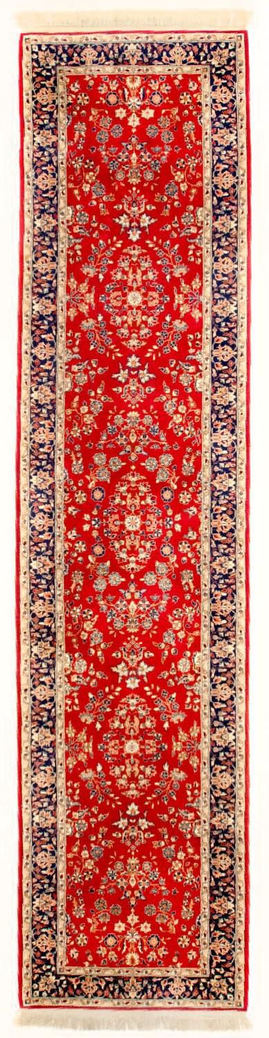 Biegacz Dywan perski - Tabriz - 336 x 78 cm - czerwony