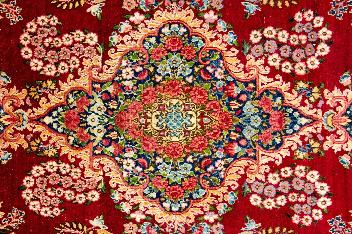 Dywan perski - Klasyczny - 235 x 141 cm - czerwony