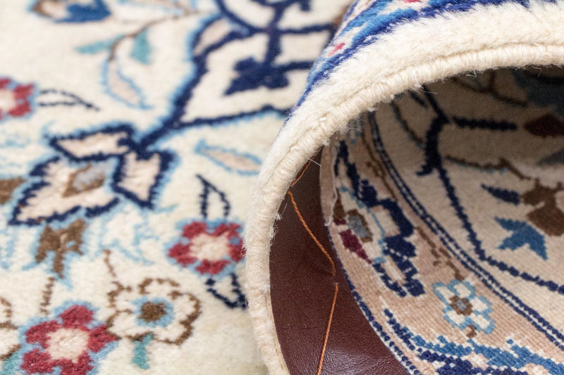 Dywan perski - Nain - Premium - 247 x 202 cm - beżowy