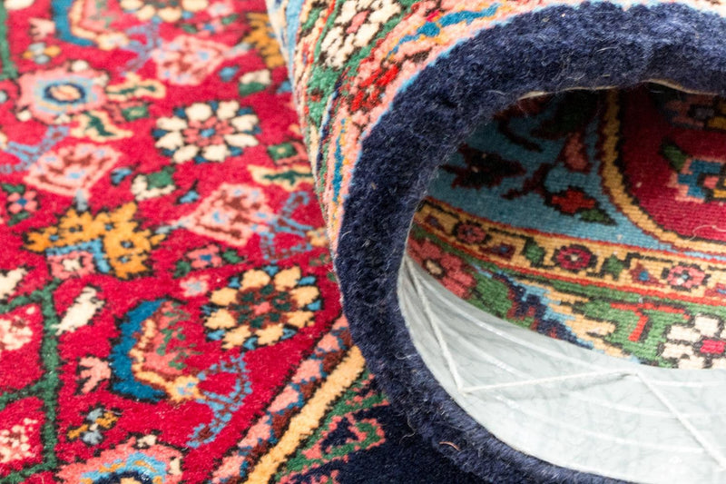 Perski dywan - Bijar - Royal - 315 x 223 cm - ciemnoniebieski