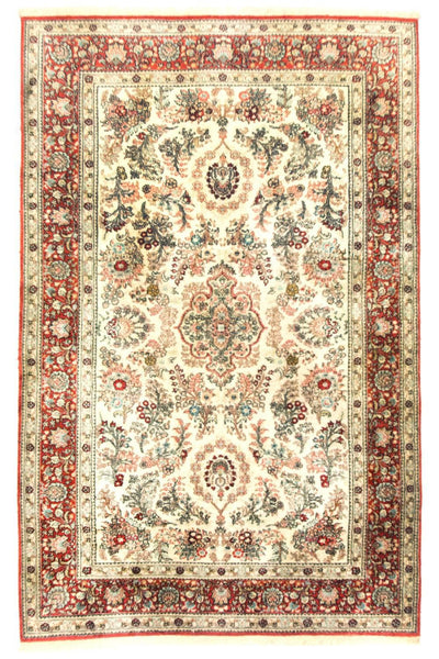 Chiński jedwab Dywan 96x149cm - Dywan orientalny