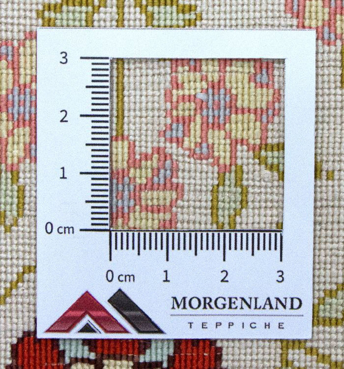 Jedwabny dywan - Hereke Silk - Premium - 100 x 64 cm - beżowy