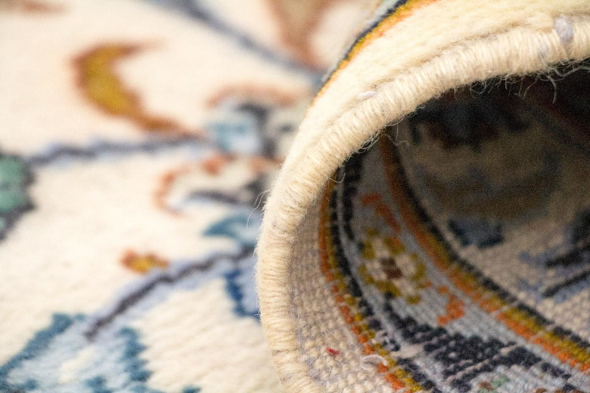 Dywan perski - Keshan - 413 x 307 cm - beżowy