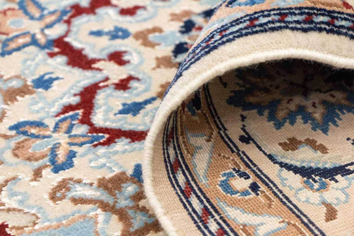 Dywan perski - Nain - Królewski - 236 x 147 cm - ciemnoniebieski