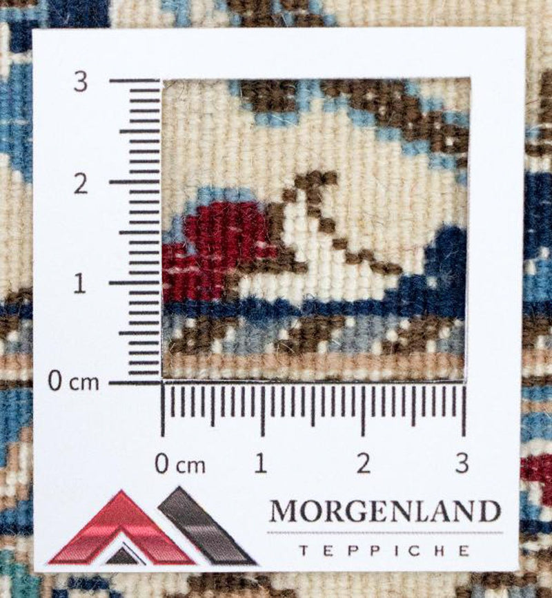 Dywan perski - Nain - Premium - 357 x 219 cm - zielona