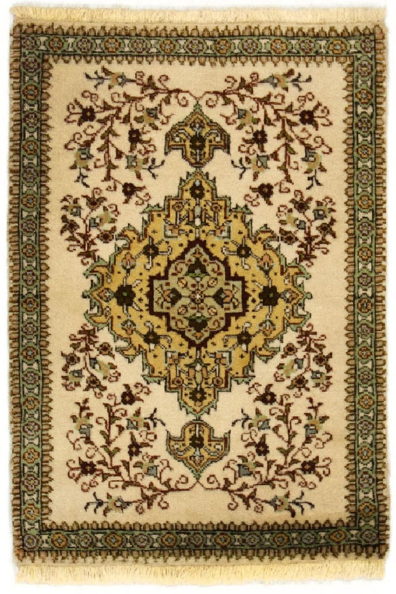 Dywan perski - Tabriz - 87 x 62 cm - beżowy