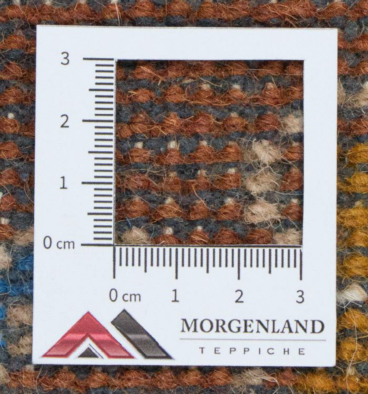 Dywan orientalny - 120 x 64 cm - rdza