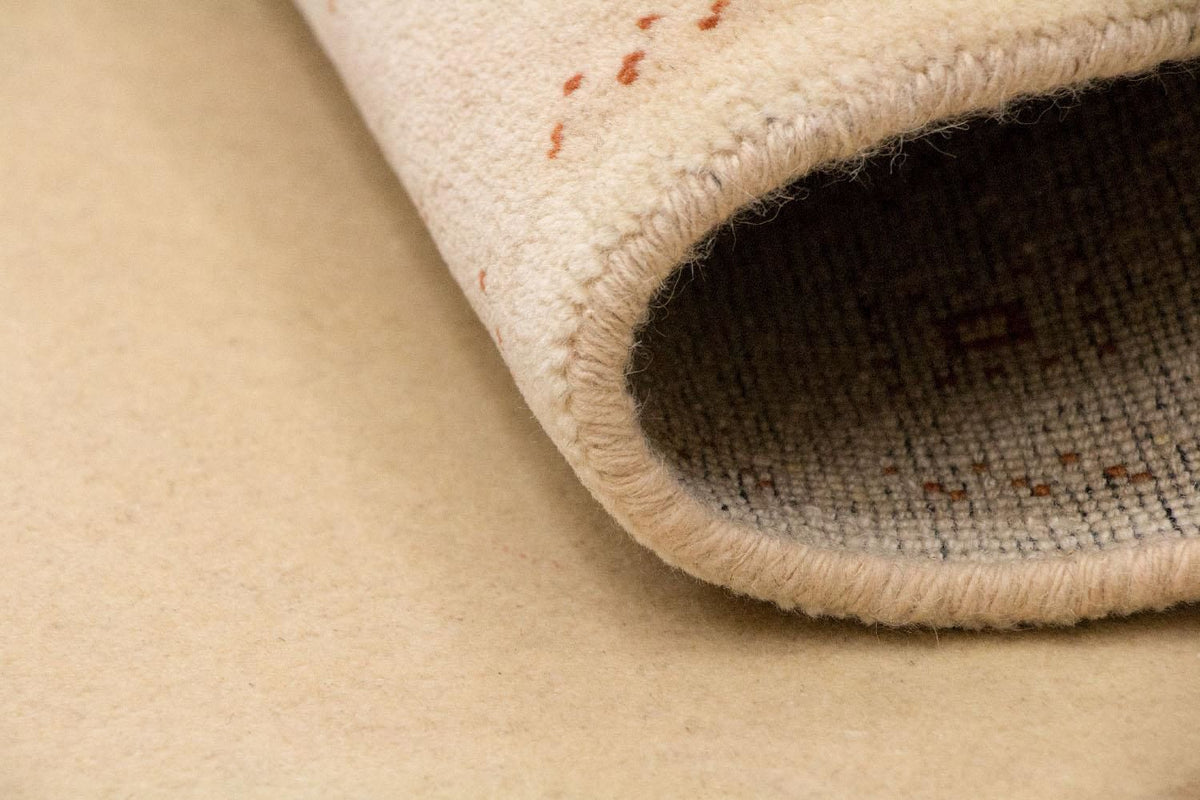 Dywan Gabbeh - Loribaft Perski - 183 x 119 cm - beżowy