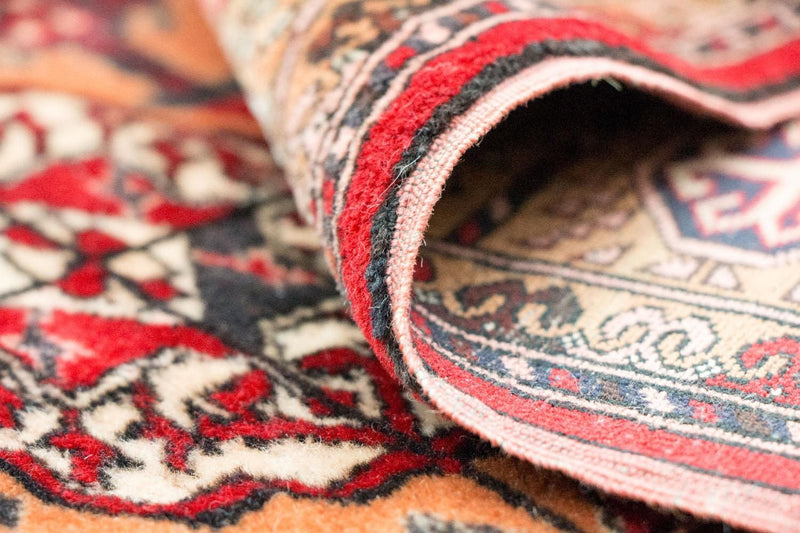 Afgański dywan - Bukhara - 156 x 122 cm - łososiowy