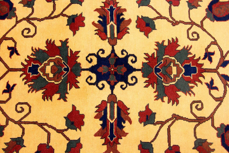 Afgański dywan - Hatshlu - 201 x 155 cm - żółty